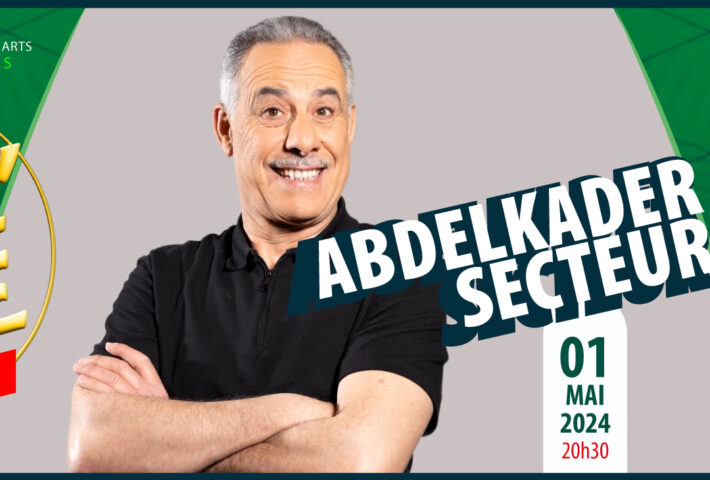 Abdelkader Secteur à la 6ème édition du festival Algé’Rire le 1er mai à Alger