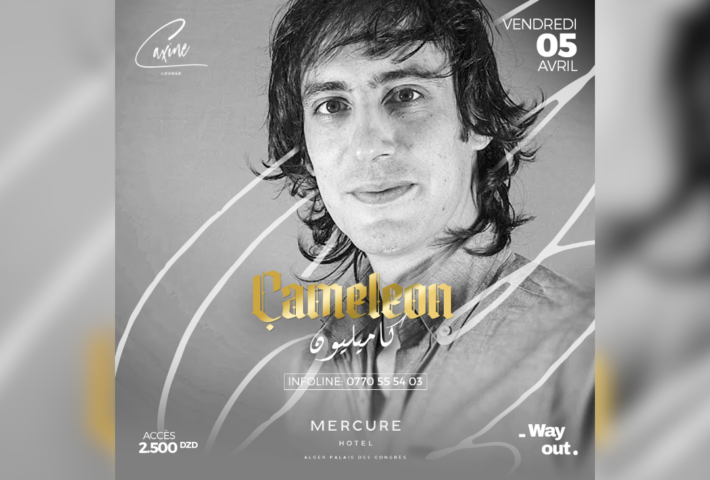 Caméléon en concert le 05 avril au Caxine Rooftop à Alger