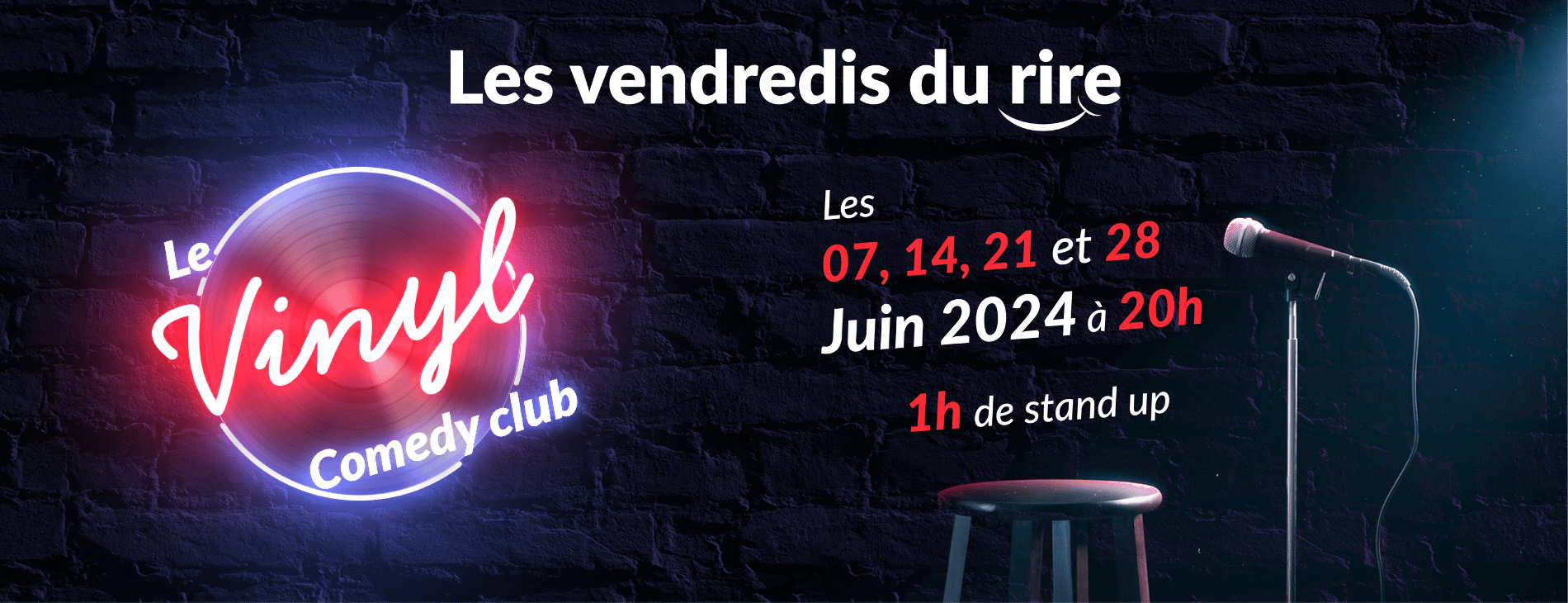 Les vendredis du rire : un mois de stand-up en juin à Alger
