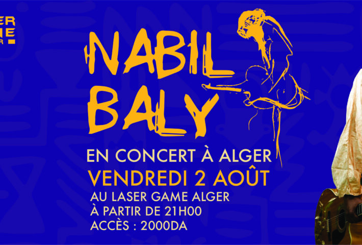 Nabil Baly en concert le 2 août à Alger pour les Ténéré Vibes