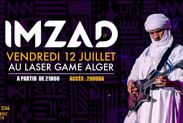 Imzad en concert le 12 juillet à Alger pour les Ténéré Vibes