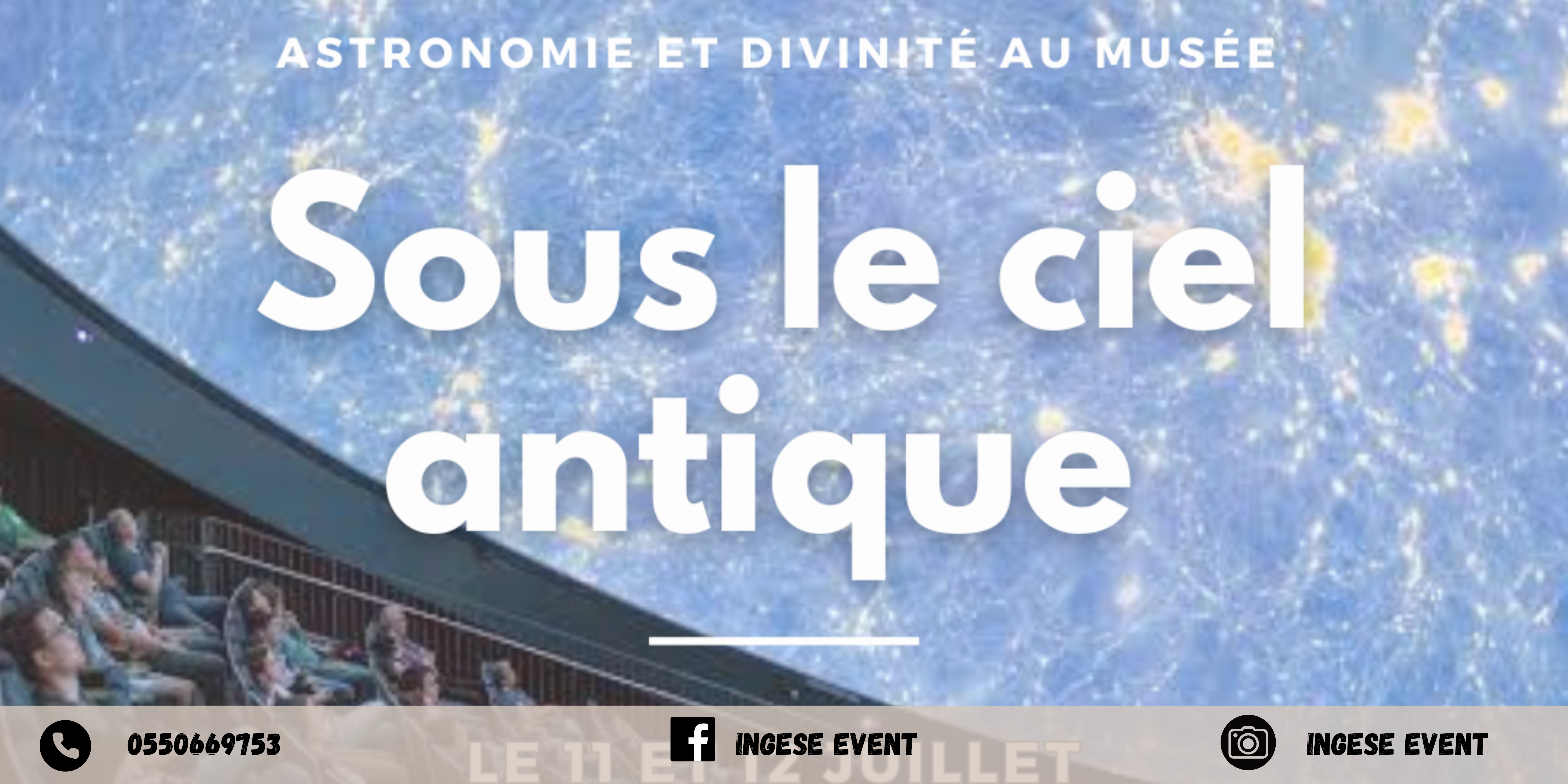 Sous le ciel antique : voyage vers l’astronomie au musée des antiquités les 11 et 12 juillet