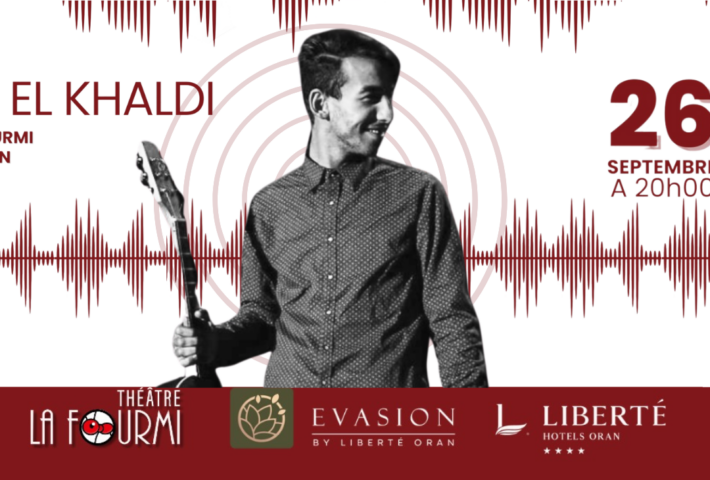 Yacine El Khaldi en concert le 26 septembre à Oran