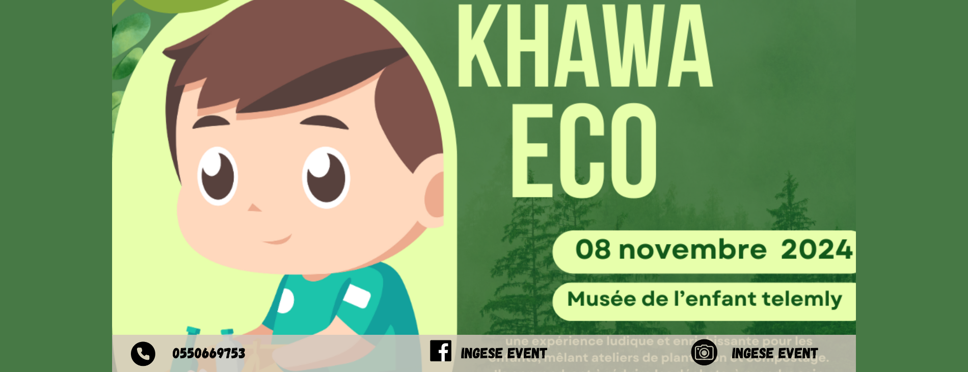 Khawa Eco Event : Éveillez l’esprit écologique de vos enfants