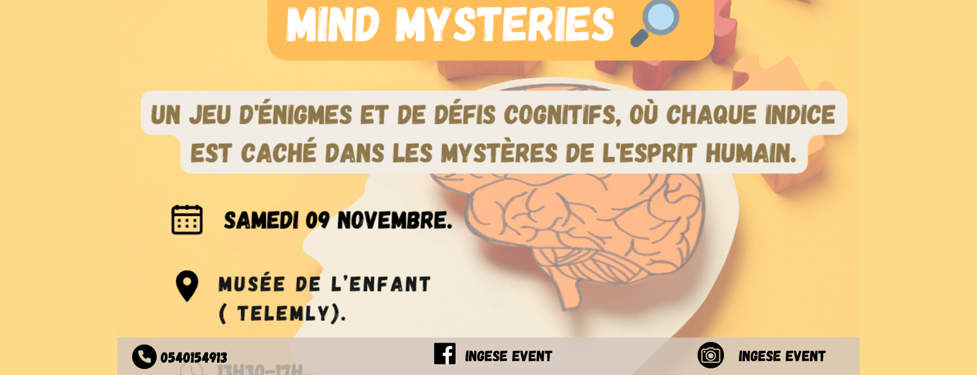 Mind Mysteries : Réservez vos Billets pour une enquête amusante