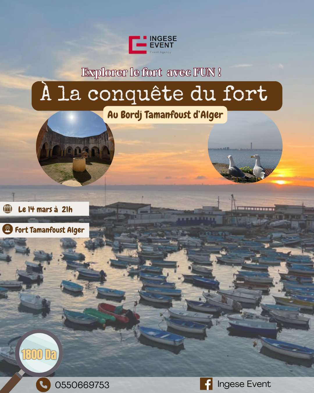 « À l’Enquête du Fort » le 14 mars 2025 à Alger