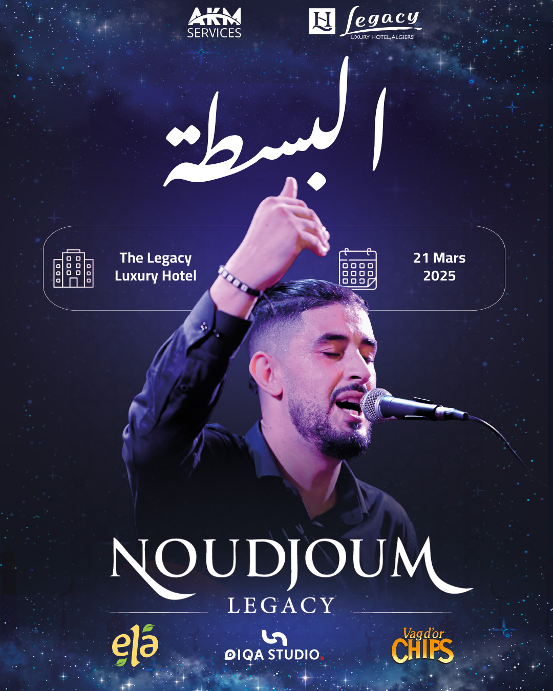 Noudjoum Legacy : El Besta en concert le 21 mars 2025 à Alger