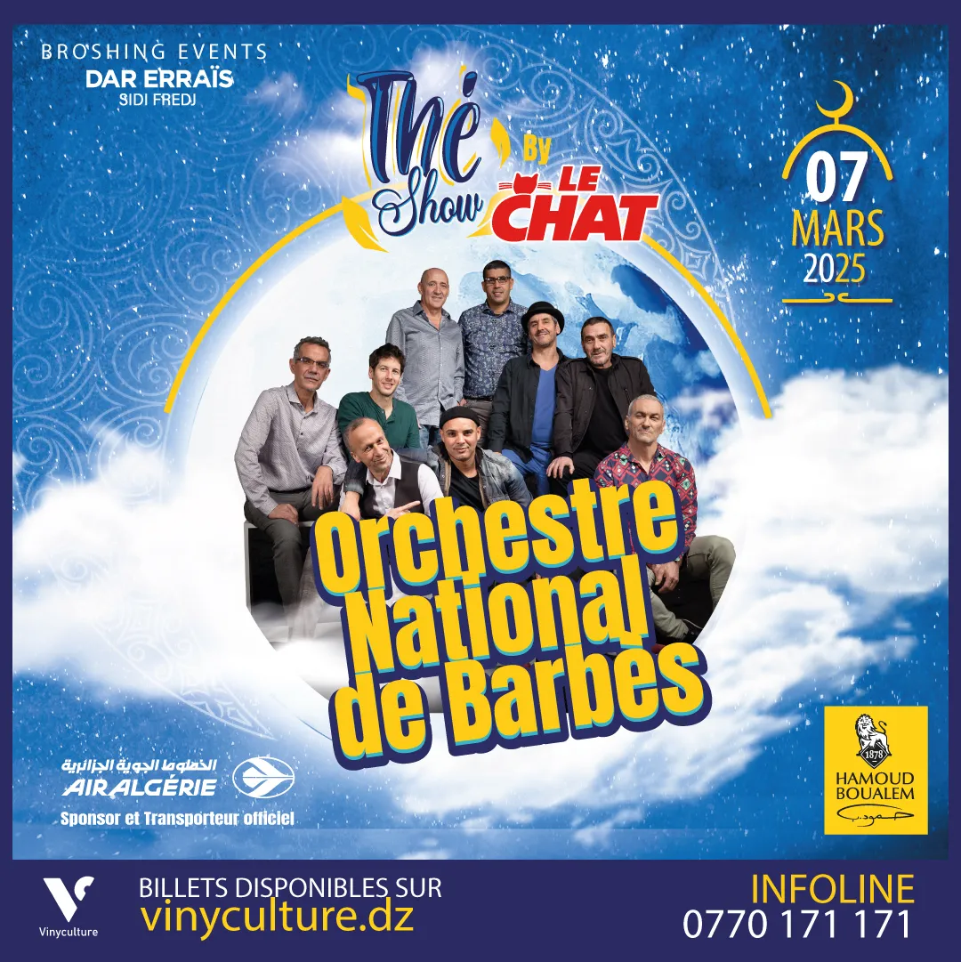 Thé Show 3 : l’ONB en concert le 07 mars 2025 à Alger