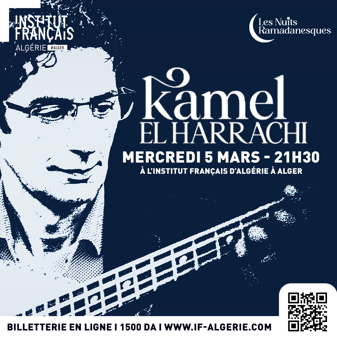 Kamel El Harrachi en concert le 05 mars 2025 à Alger