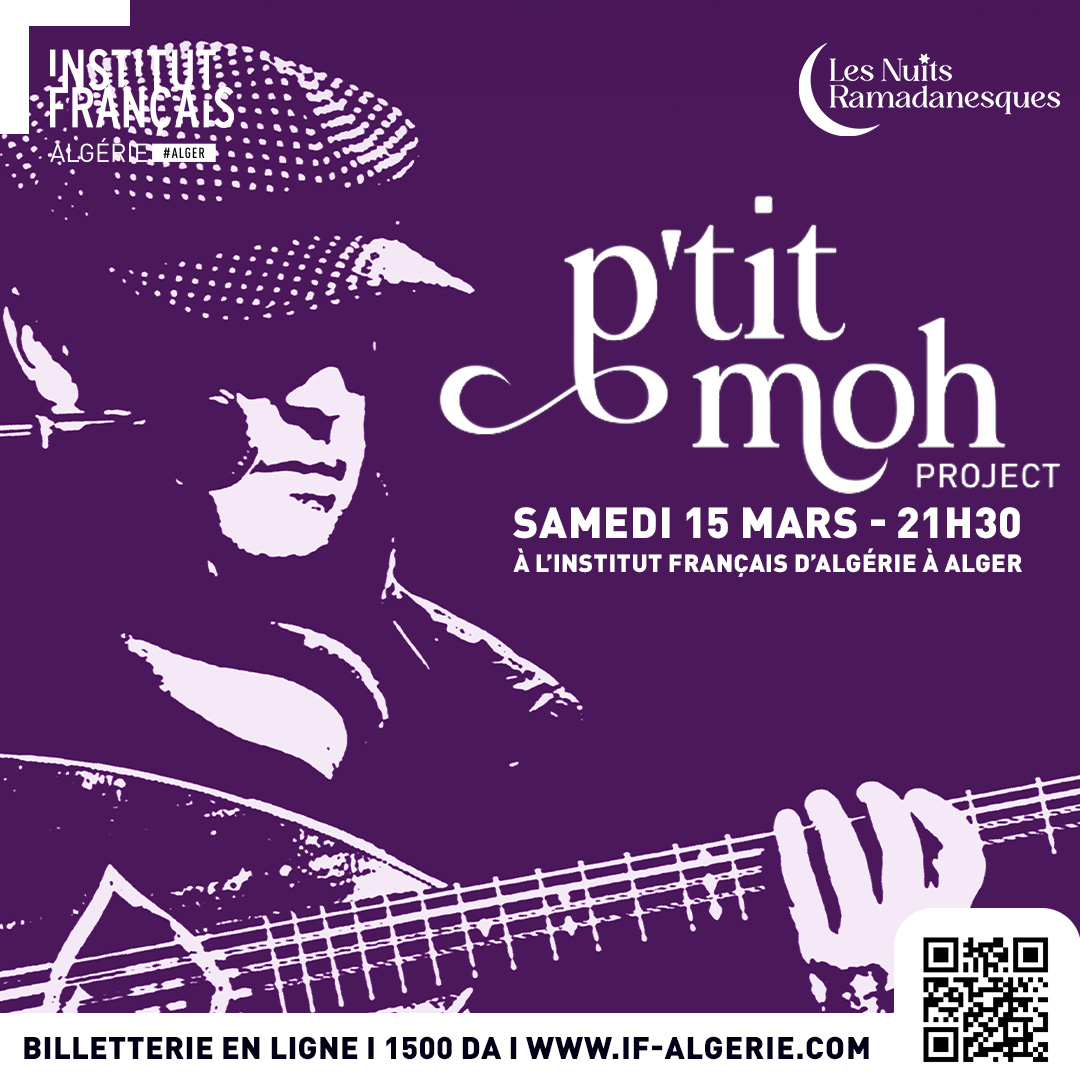 P’tit Moh en concert le 15 mars 2025 à Alger