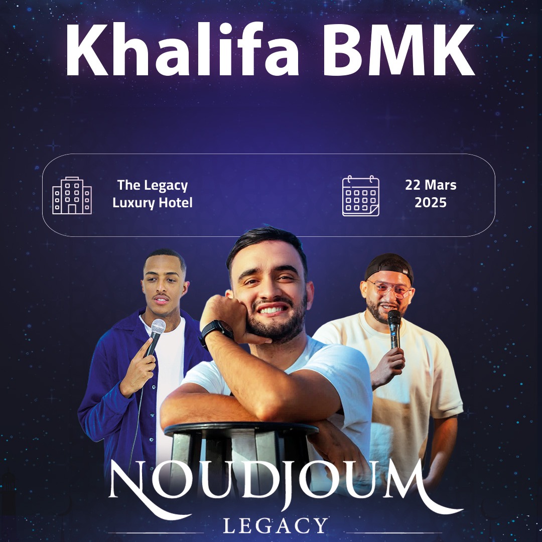Noudjoum Legacy : Khalifa BMK en spectacle le 22 mars à Alger