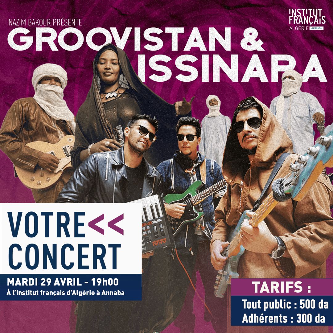 Groovistan & Issinara en concert le 29 avril à Annaba