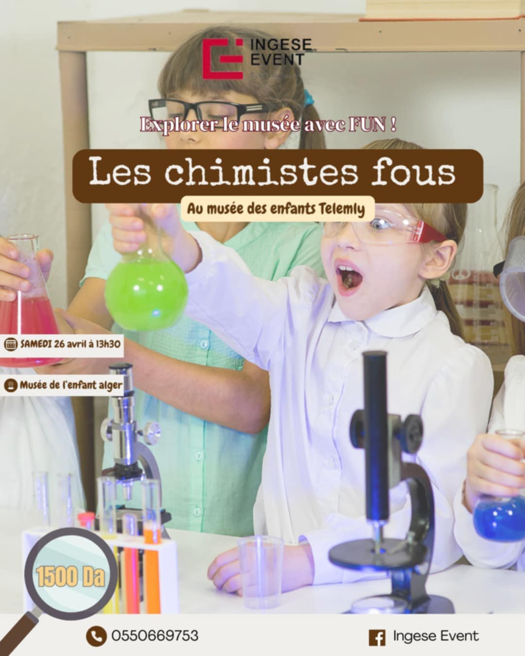 Le 26 avril, les petits chimistes s’invitent à Télémly !