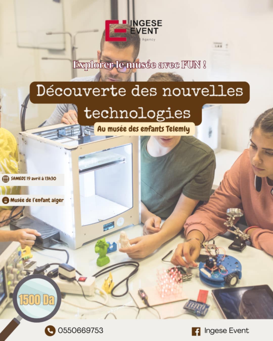 Futur en jeu : initiation techno pour enfants le 19 avril à Télémly