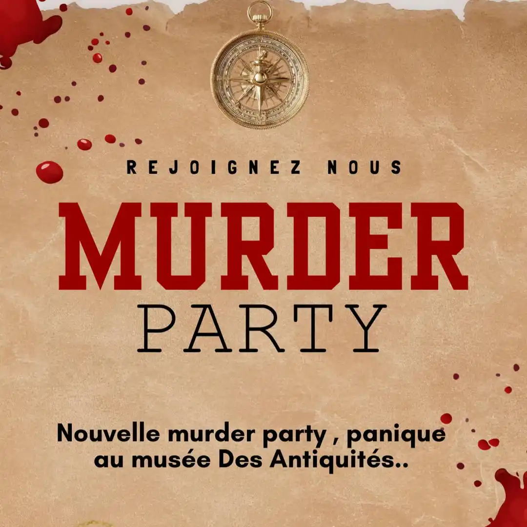 Panique Au Musée! Un Murder Mystery au musée des Antiquités le 13 février 2026.