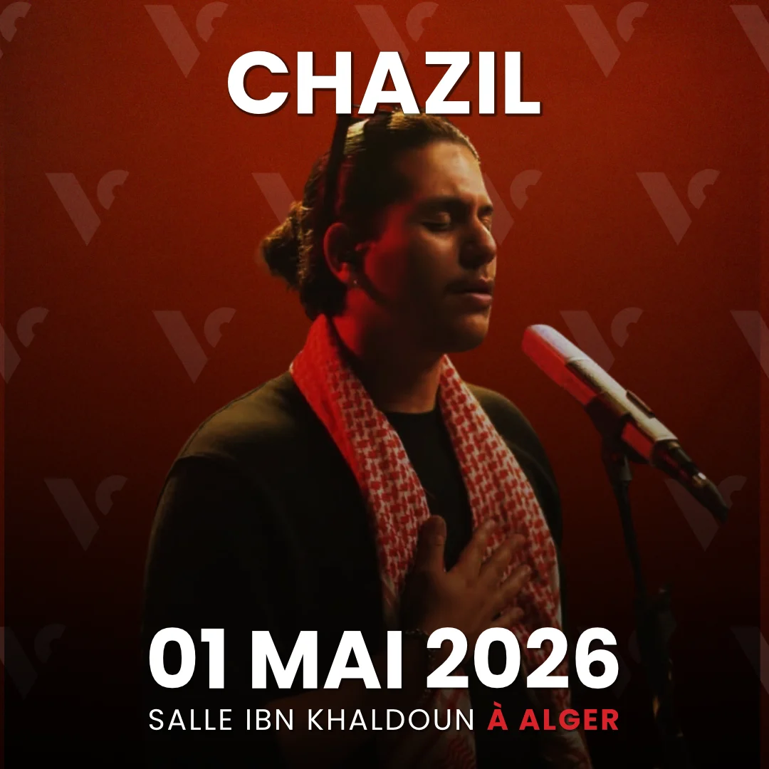 Chazil en concert le 1 mai 2026 à Alger