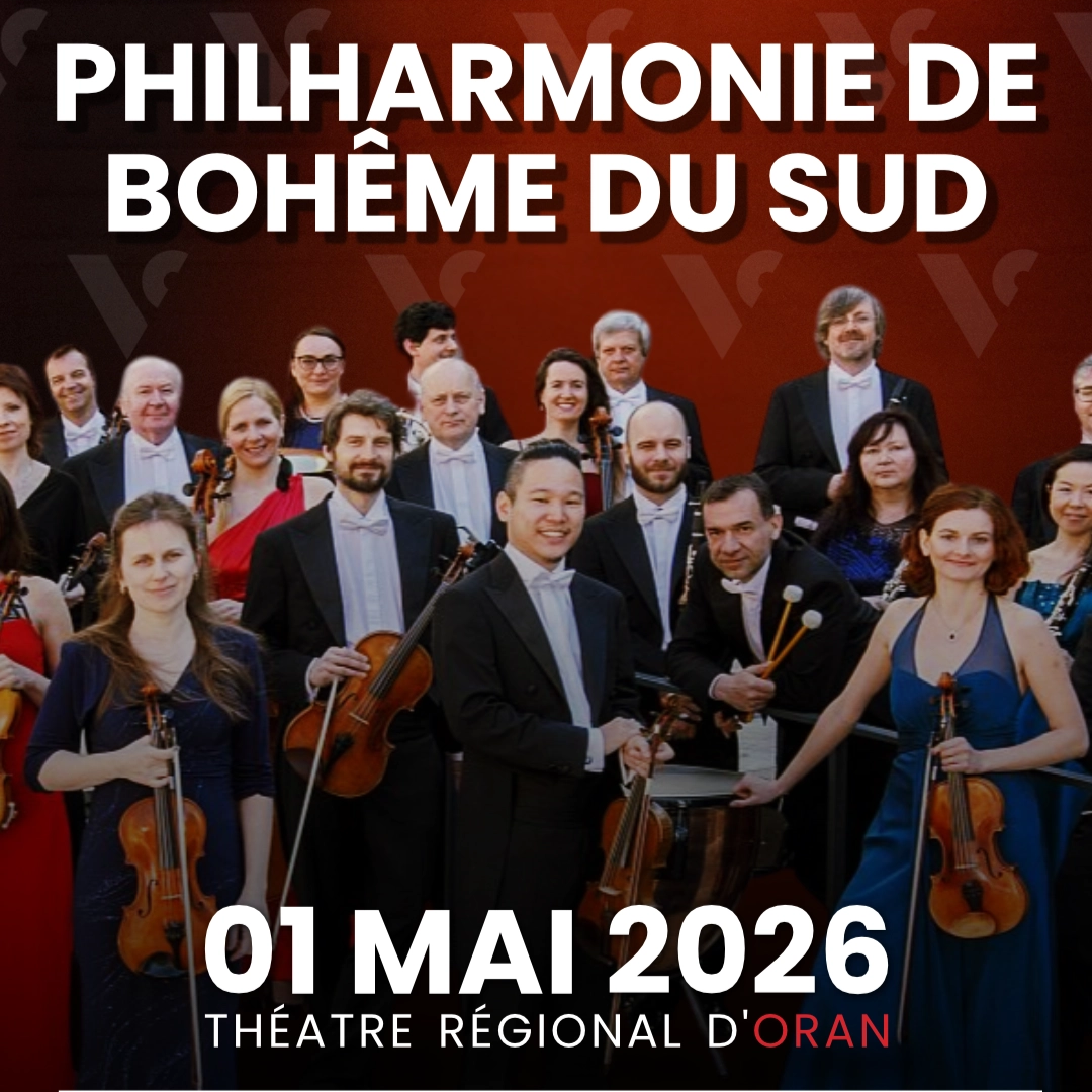 L’Orchestre Philharmonique de Chambre de Bohême du Sud le 01 mai 2026 au Théâtre Régional d&rsquo;Oran
